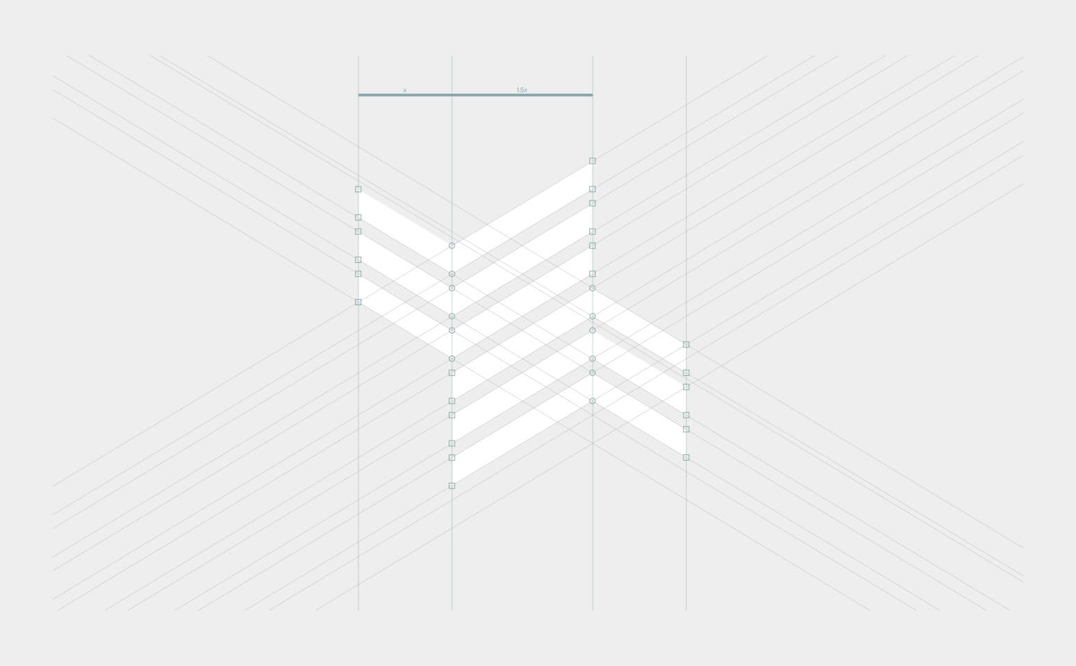LITHOS logo icon design process